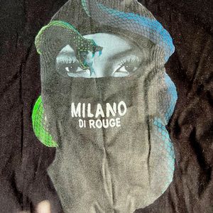 Men XS Milano Di Rouge long sleeve crewneck